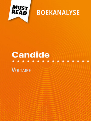 cover image of Candide van Voltaire (Boekanalyse)
